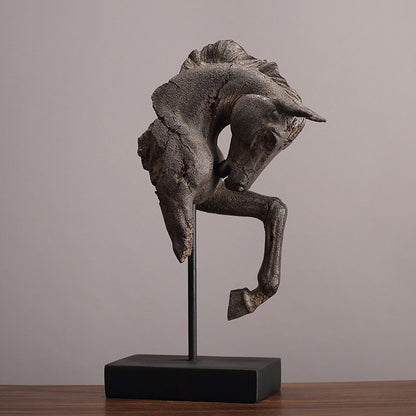 Retro Horse Head Home Decoration
