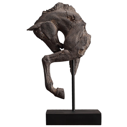 Retro Horse Head Home Decoration