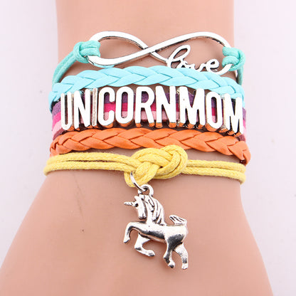 Retro Horse Racing Pendant Bracelets