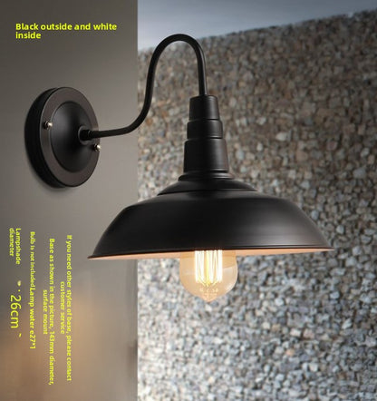 Retro Industrial Iron Wall Lamp