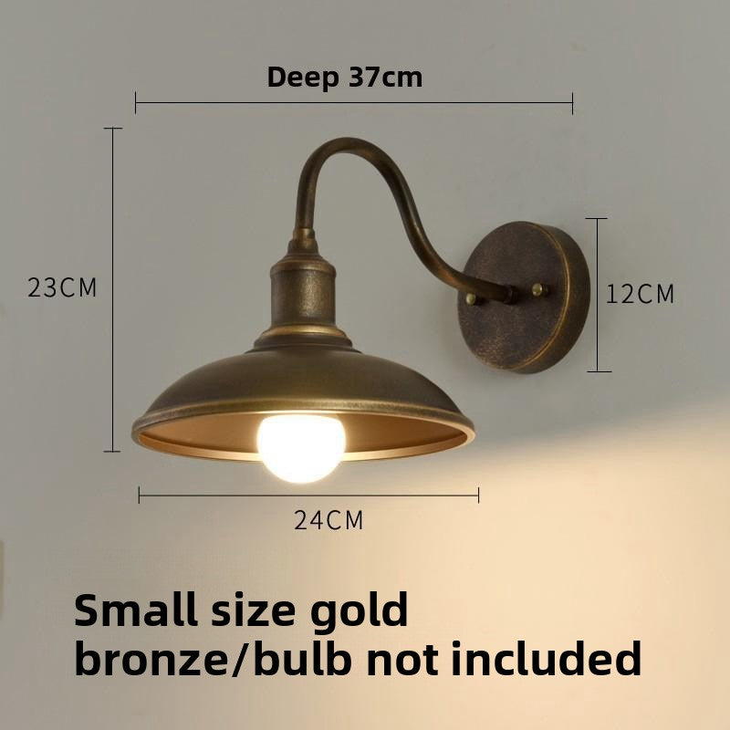 Retro Industrial Iron Wall Lamp