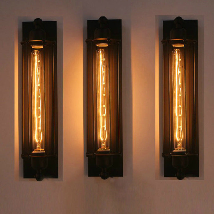 Retro Industrial Iron Wall Lamp