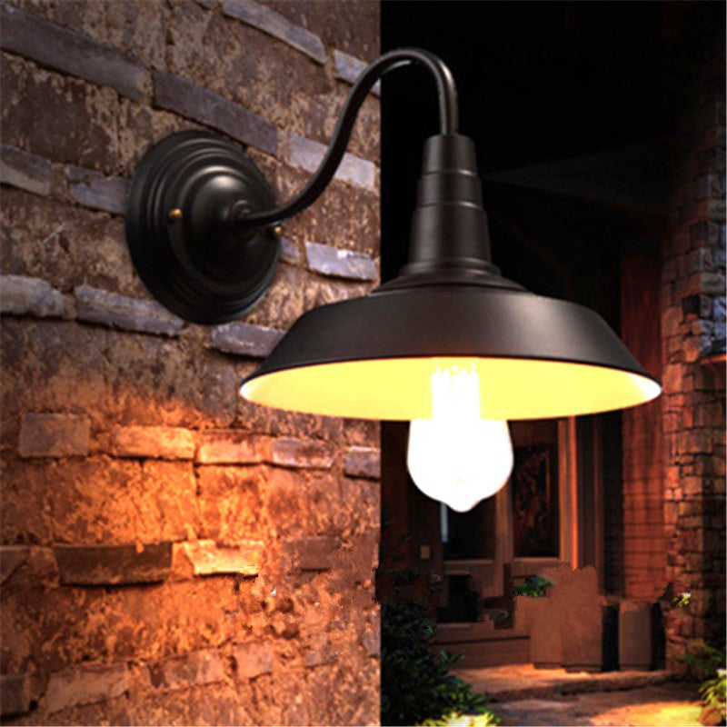Retro Industrial Iron Wall Lamp