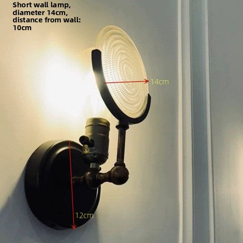 Retro Industrial Iron Wall Lamp