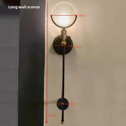 Retro Industrial Iron Wall Lamp