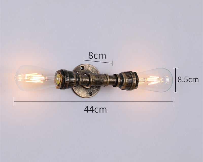 Retro Industrial Iron Wall Lamp