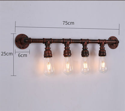 Retro Industrial Iron Wall Lamp
