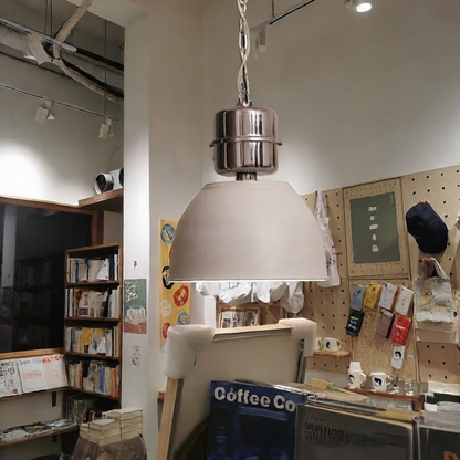 Retro industrial-style chandelier