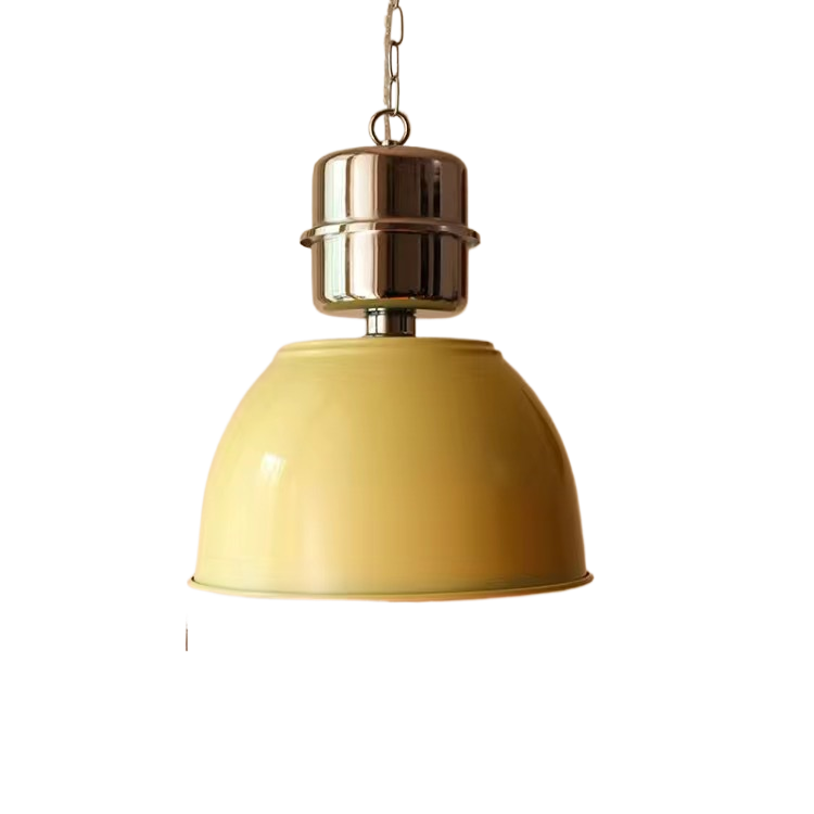Retro industrial-style chandelier