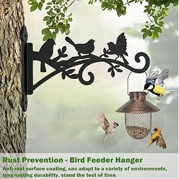 Retro Iron Bird Hanger Decor