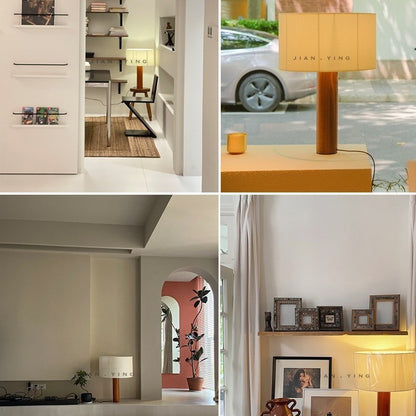 Retro Japanese-style table lamp