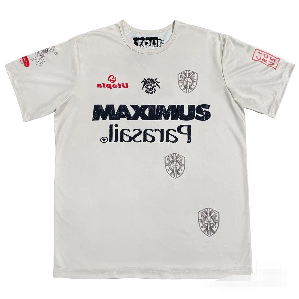 Retro jersey short-sleeve