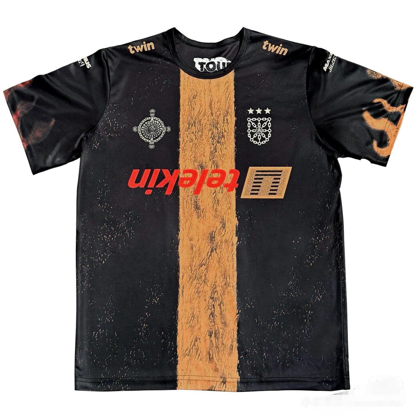 Retro jersey short-sleeve