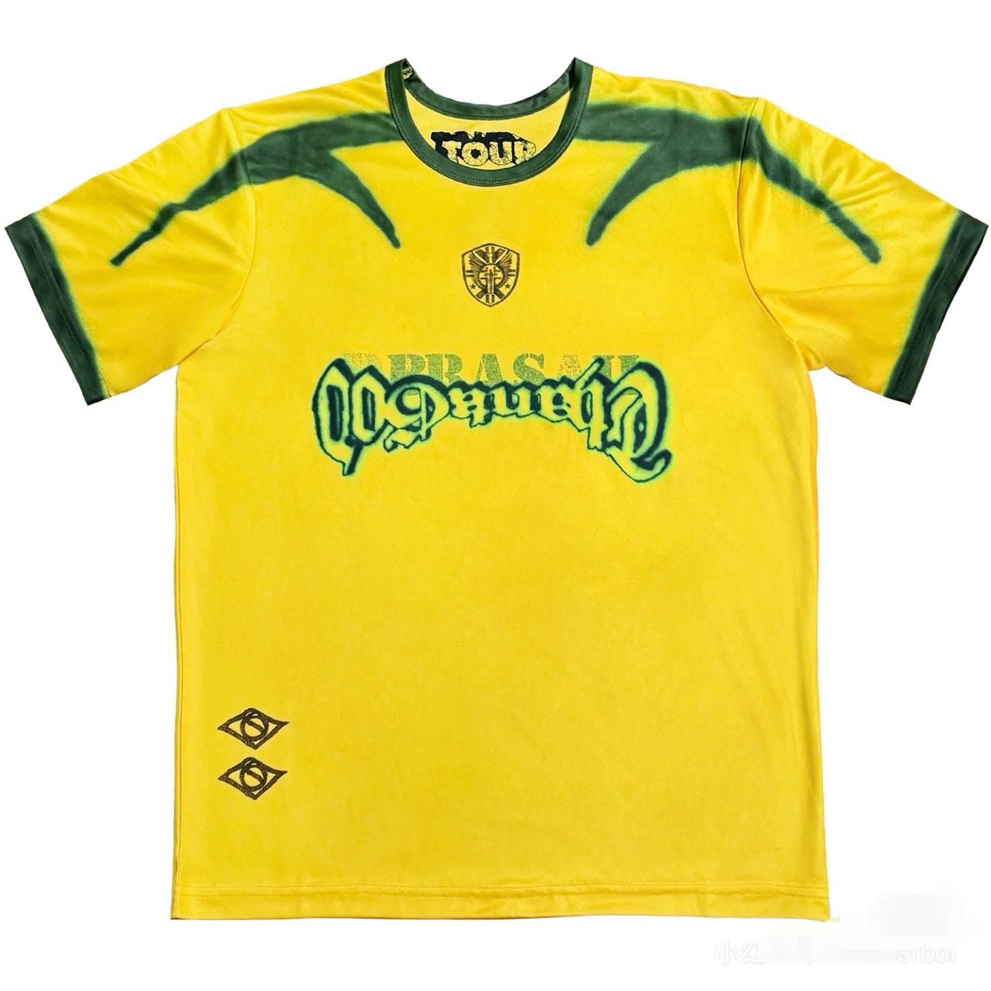 Retro jersey short-sleeve