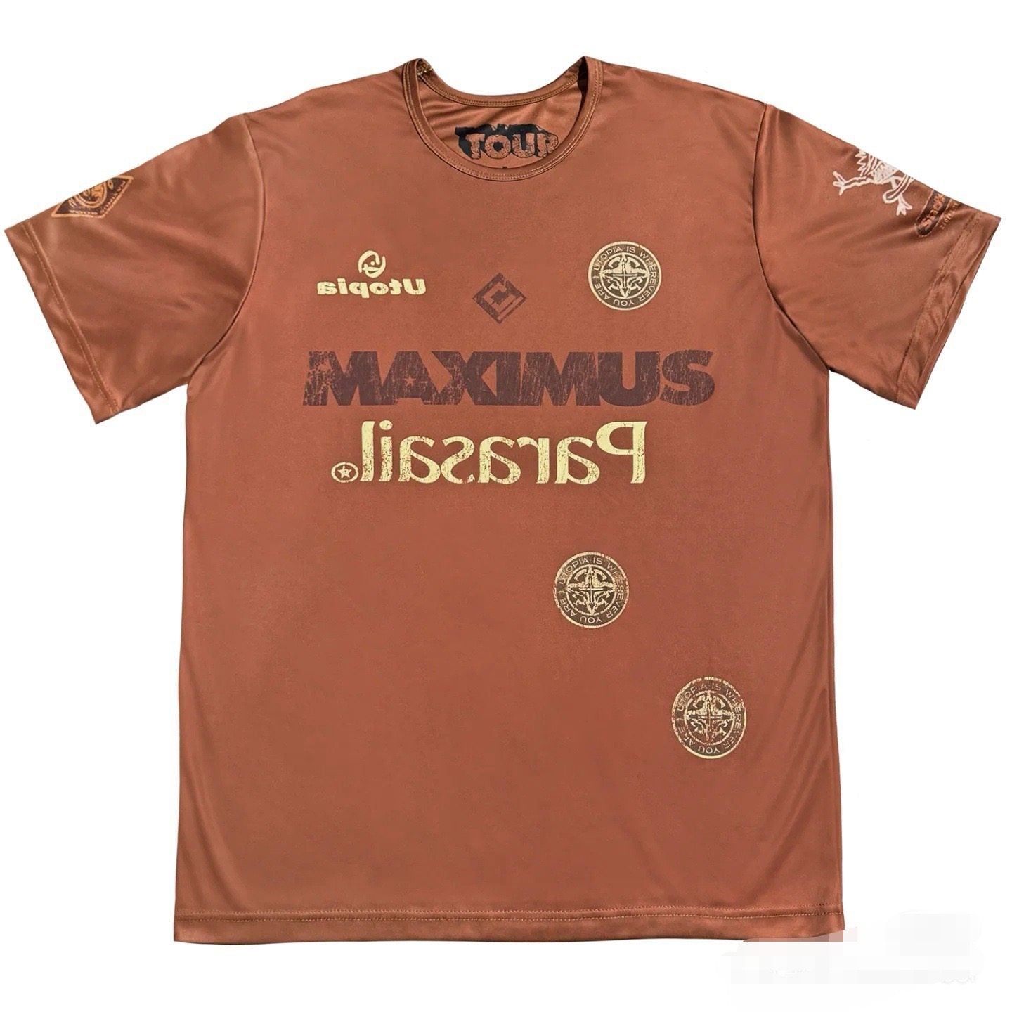 Retro jersey short-sleeve