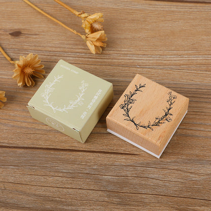 Retro journaling stamp