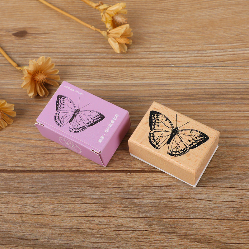 Retro journaling stamp