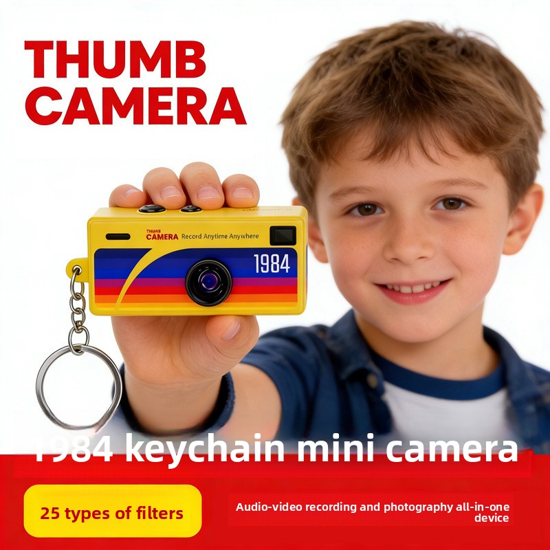 Retro Keychain Digital Camera