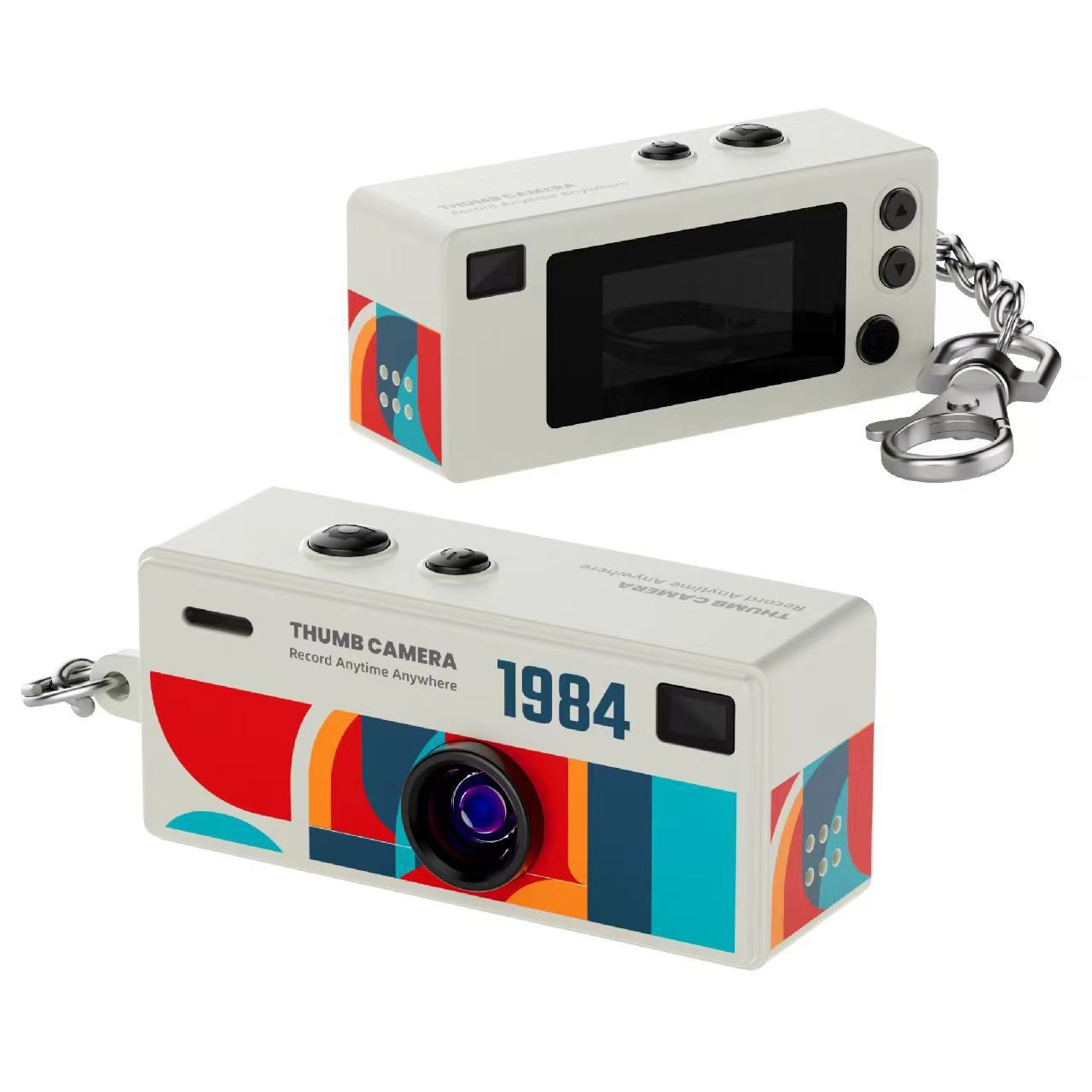 Retro Keychain Digital Camera