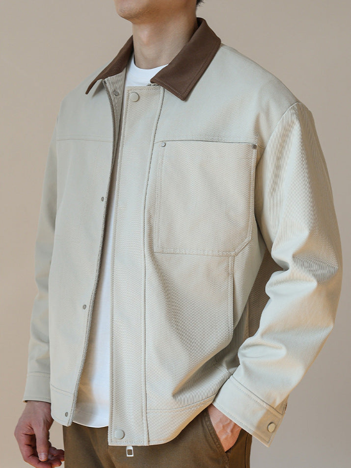 Retro Lapel Casual Jacket