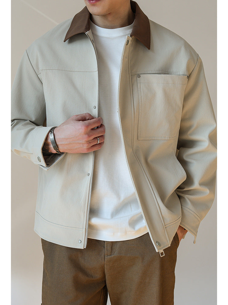 Retro Lapel Casual Jacket
