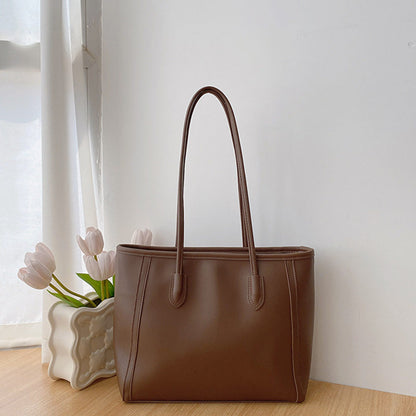 Retro Large Capacity Shoulder Tote Bag
