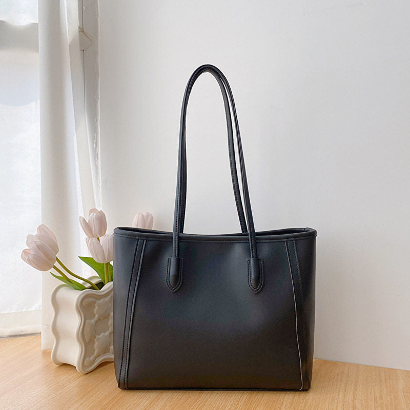 Retro Large Capacity Shoulder Tote Bag