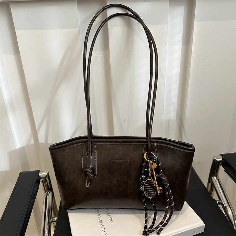 Retro Large Capacity Shoulder Tote Bag