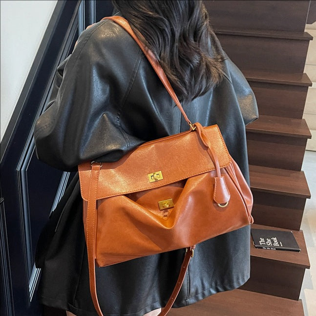 Retro Large Capacity Tote Bag