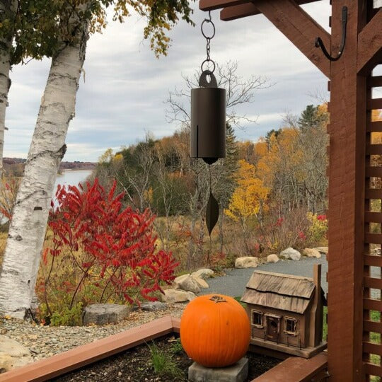 Retro Leaf Metal Wind Chime