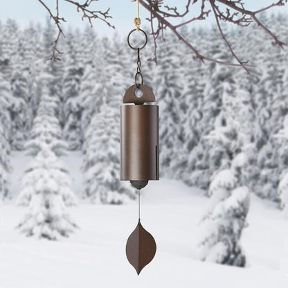 Retro Leaf Metal Wind Chime