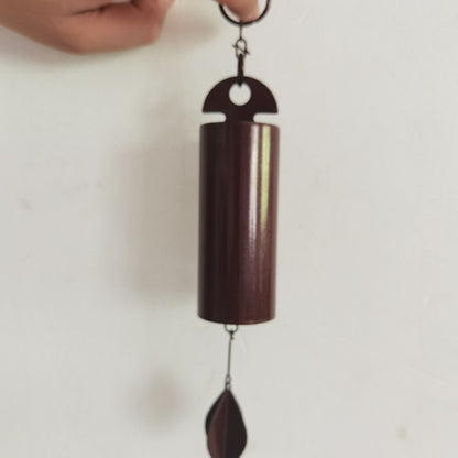 Retro Leaf Metal Wind Chime