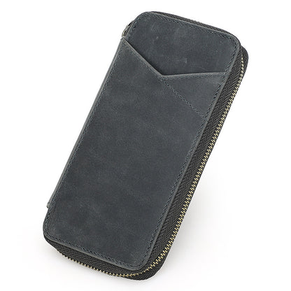 Retro Leather Pen Case