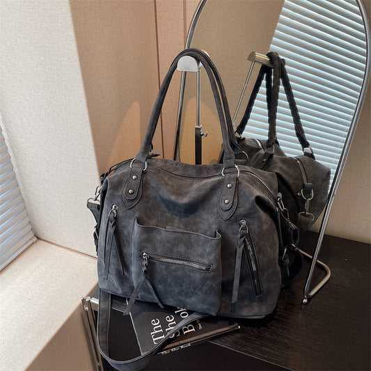 Retro Leather Shoulder Crossbody Bag