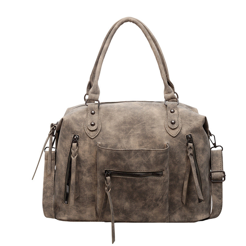 Retro Leather Shoulder Crossbody Bag