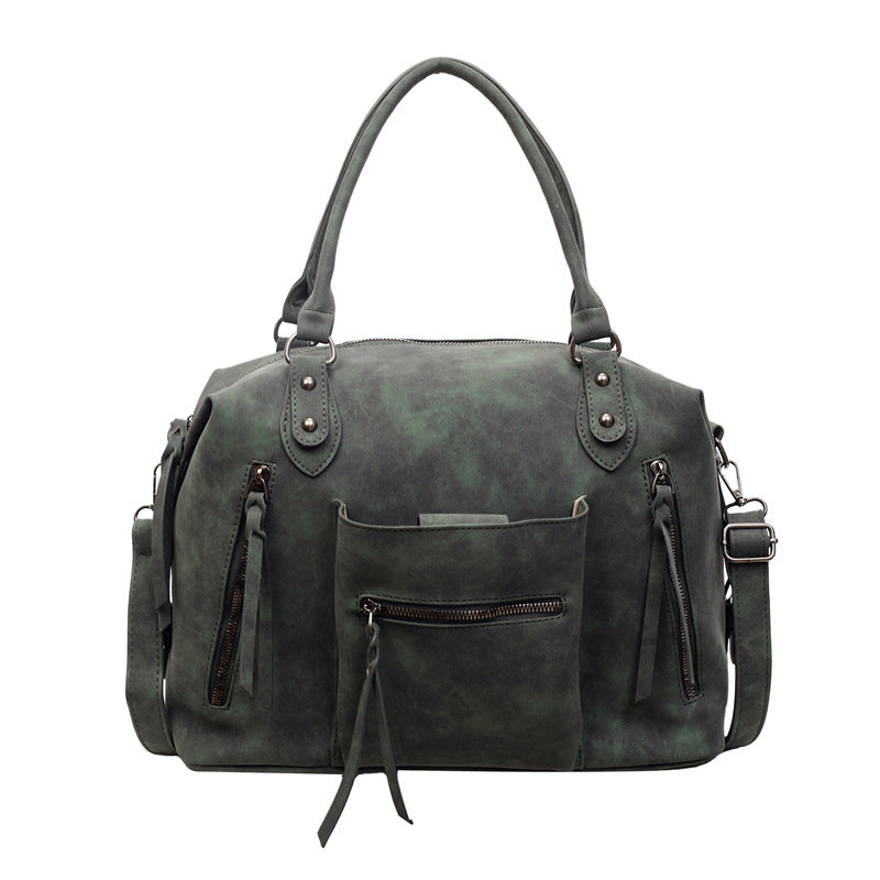 Retro Leather Shoulder Crossbody Bag