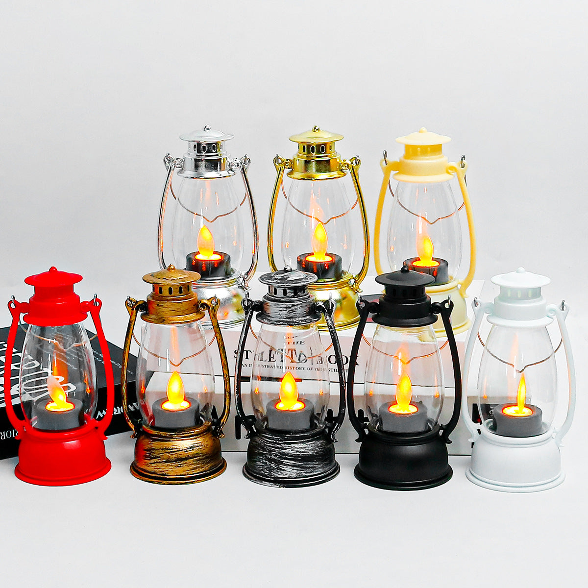 Retro LED Pony Lantern Flameless Night Light