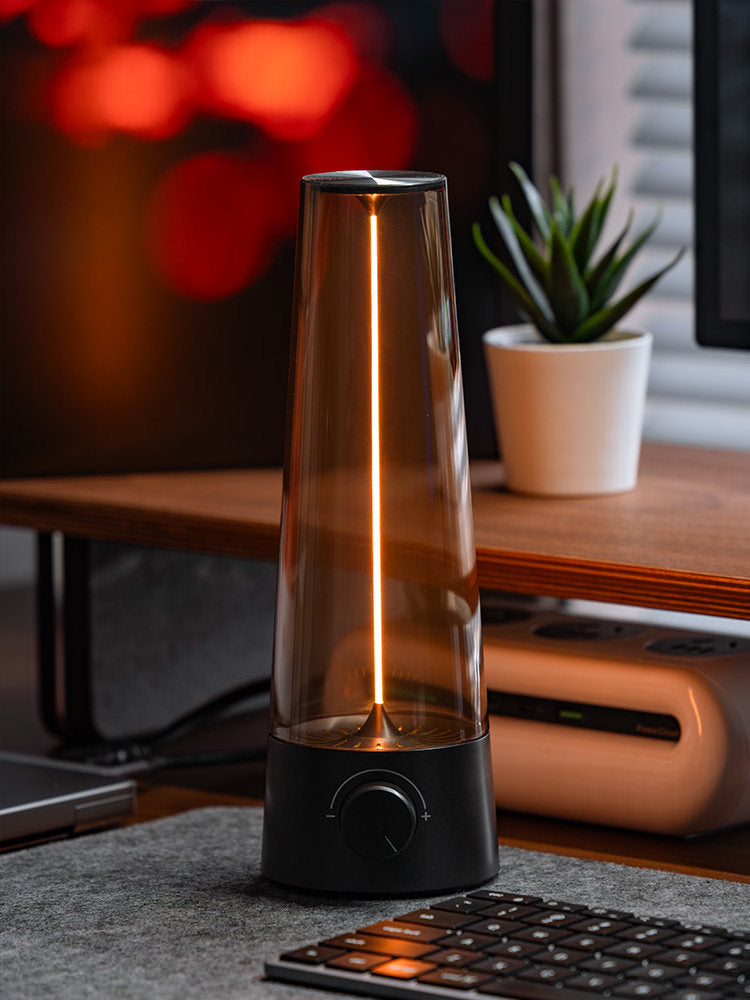 Retro Leopard Pattern Rechargeable Table Lamp