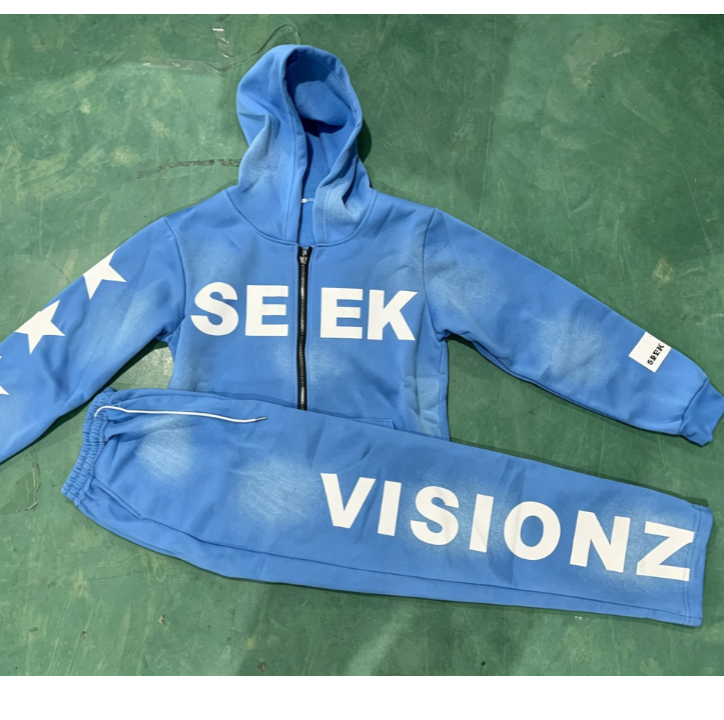 Retro Letter Print Hooded Sweatshirt