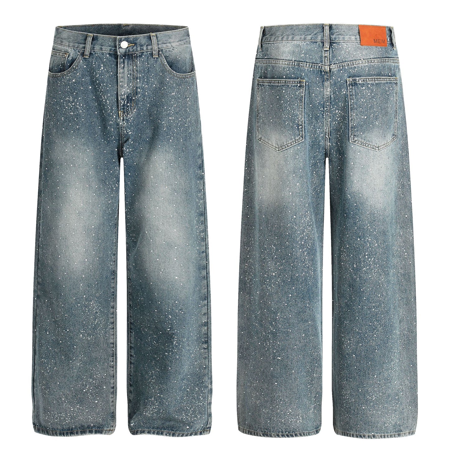 Retro Loose Fit Denim Jeans