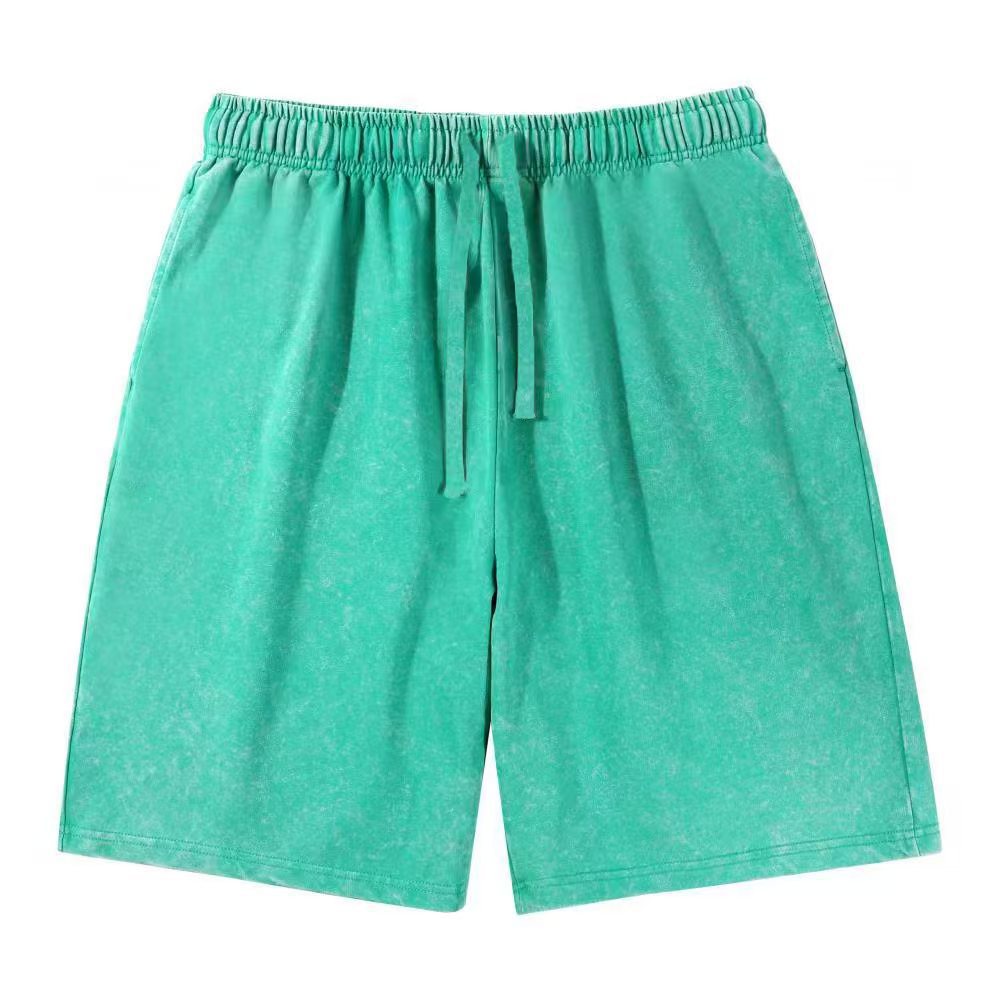Retro loose-fitting capri pants