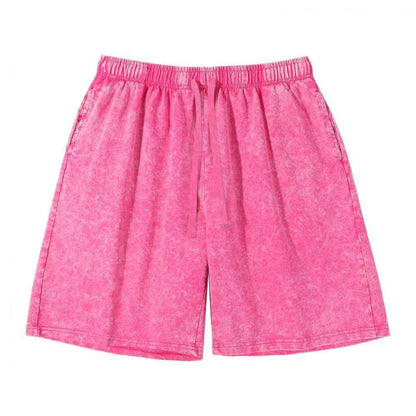 Retro loose-fitting capri pants