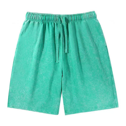 Retro loose-fitting capri pants
