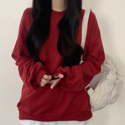 Retro Loose Pullover Sweater