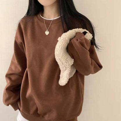 Retro Loose Pullover Sweater