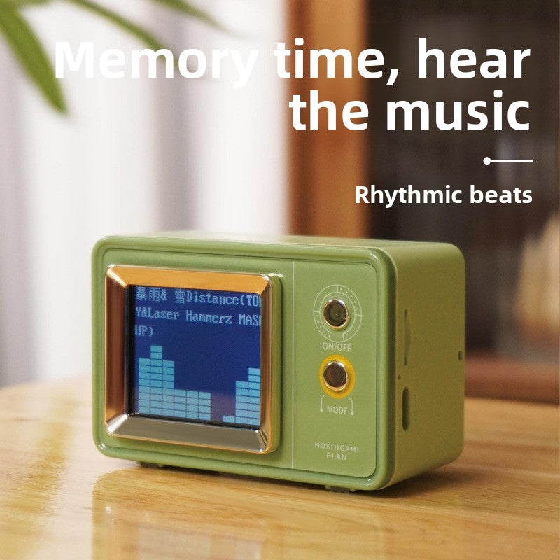 Retro lyrics Bluetooth speaker