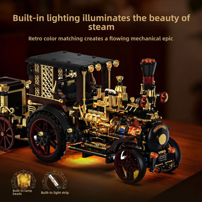 Retro mechanical steam train