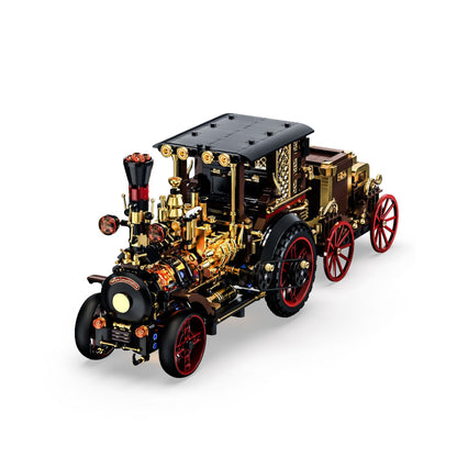 Retro mechanical steam train