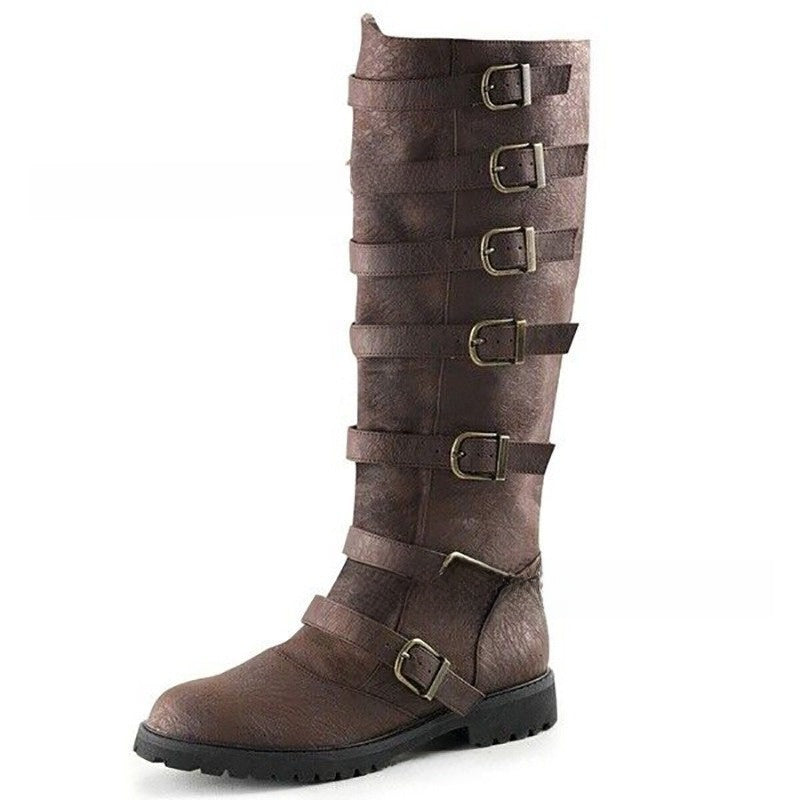 Retro Medieval Renaissance Mens Boots