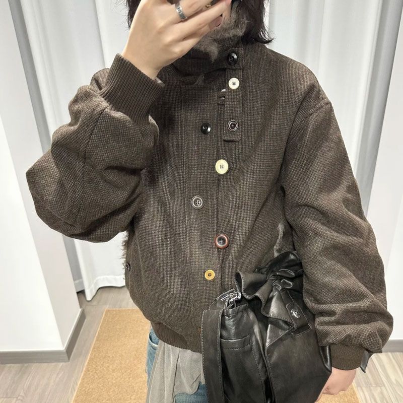Retro Men's Cotton-Padded Jacket